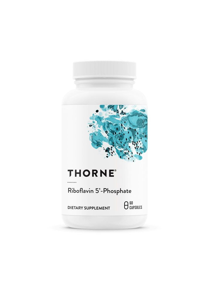 Рибофлавін в активній формі Thorne Riboflavin 5' Phosphate, 60 капсул Thorne Research (334703661)