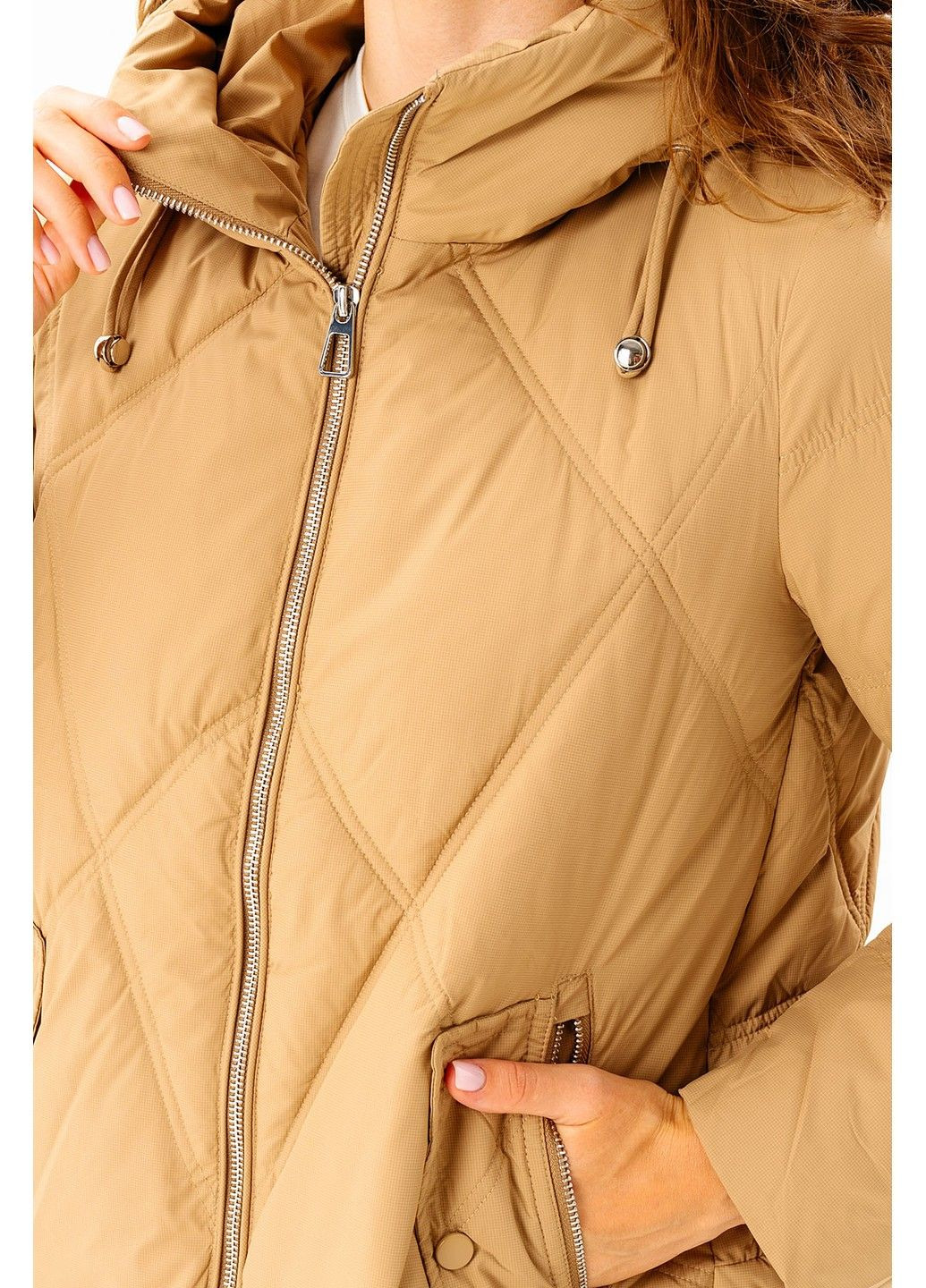 Бежева демісезонна куртка 21 - 04318 Vivilona