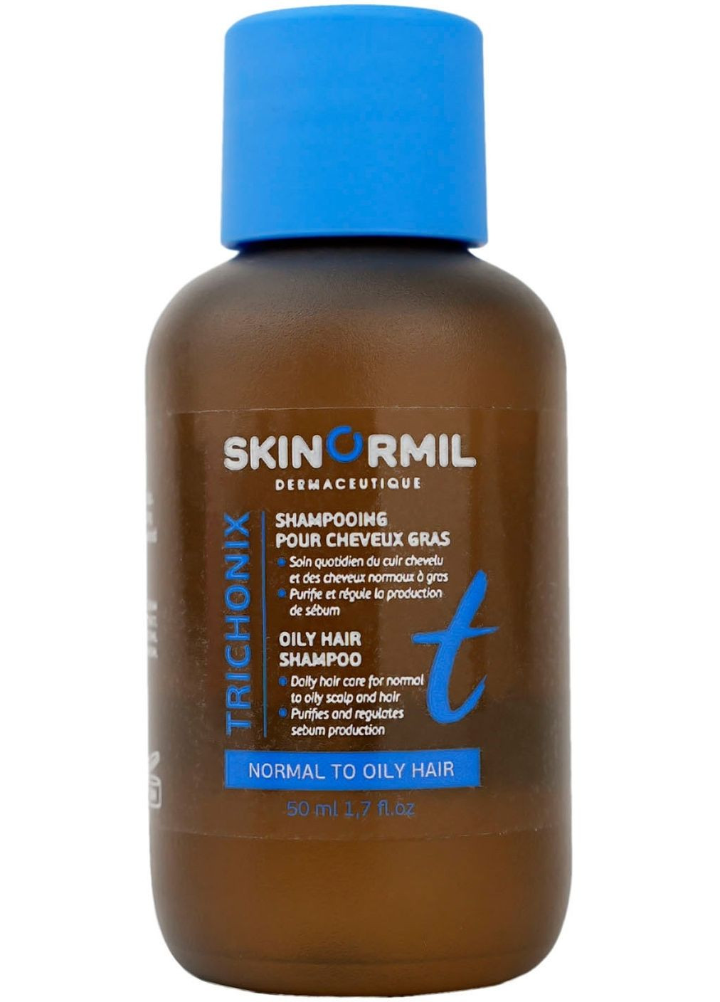 Шампунь для жирной кожи головы Trichonix Oily Hair Shampoo 50ml (1441854-32067574) Skinormil (368630146)