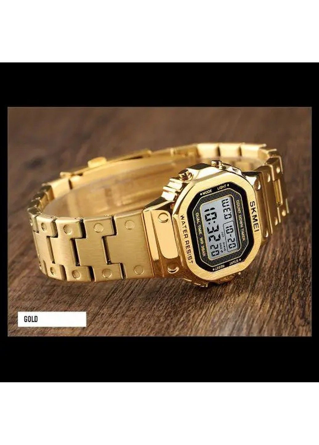Женские спортивные часы 1433 Singapore Золотистый Skmei (314483885)