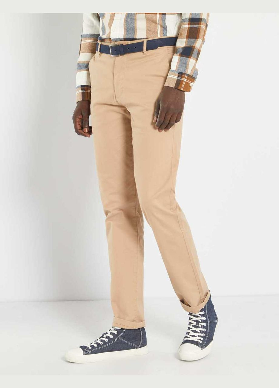 Светло-бежевые брюки Kiabi