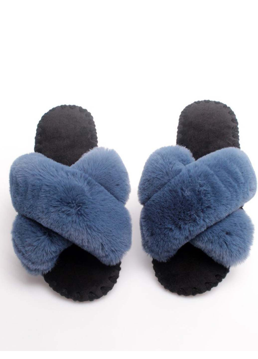Синие домашние тапочки Family Story