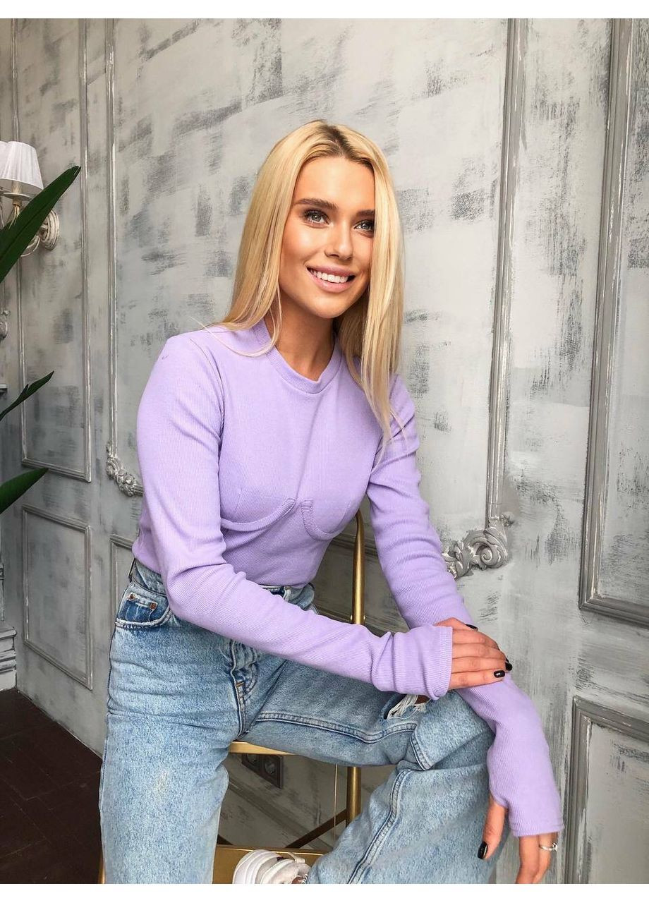 Боді Kiss колір лаванда milirud (366292020)