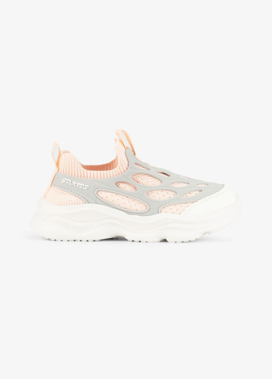 Цветные всесезонные слипоны для девочки af28-2l персиково-серый shop (2000990979001) Stepln