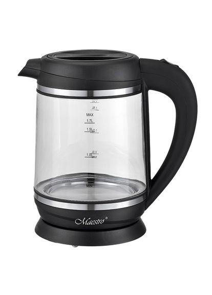 Скляний електричний чайник на 1,7 л MR-060 Maestro (336874534)