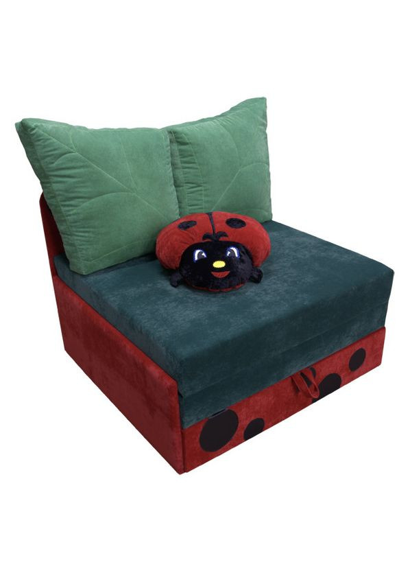Детский раскладной выкатный диванчик малыша Божья коровка ТМ No Brand (325484407)