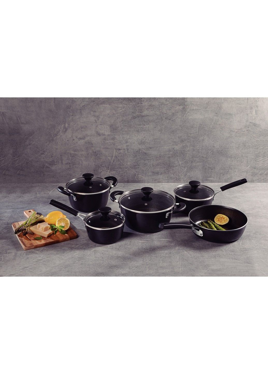 Набір посуду GLENZ Набір 9пр. кам'яно-сірий (28699/610) Tramontina (365652650)