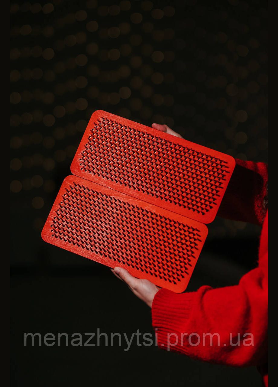 Доска садху для начинающих красная шаг 8 мм. No Brand (328272459)