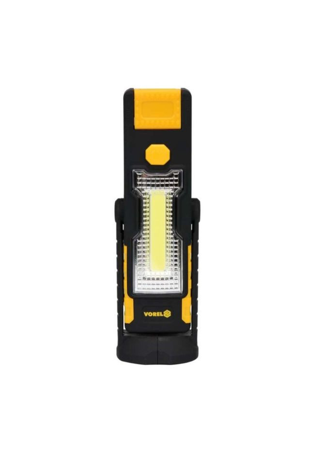 Ліхтар світлодіодний 1 LED COB 3W + 1 LED 1W, для ремонтних робіт, магніт 82733 VOREL (295547827)