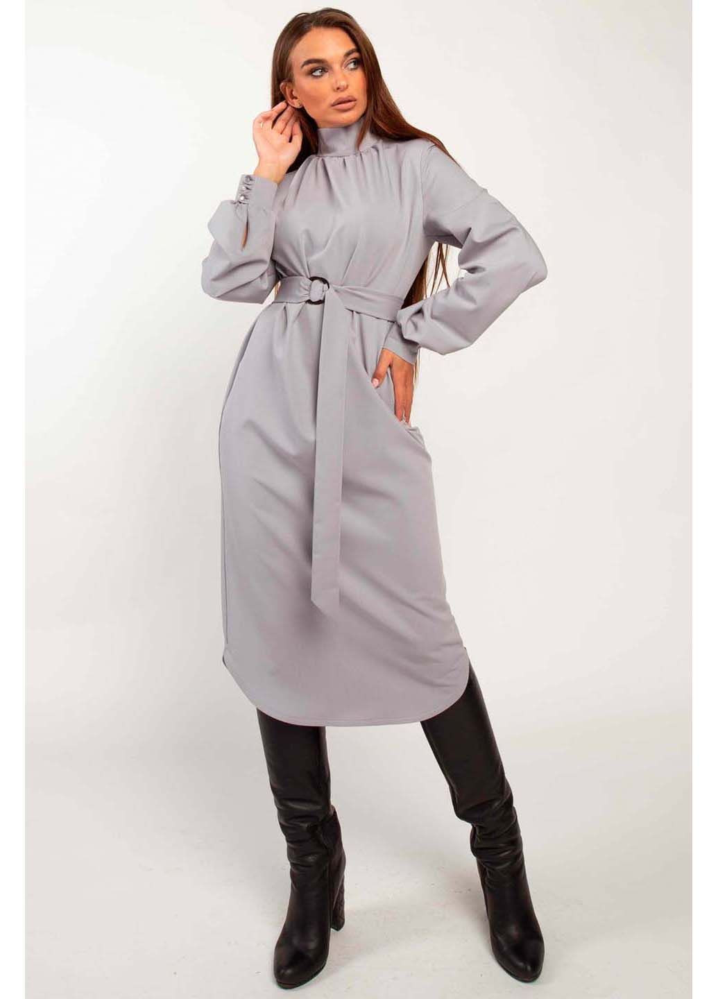 Серое платье Ри Мари