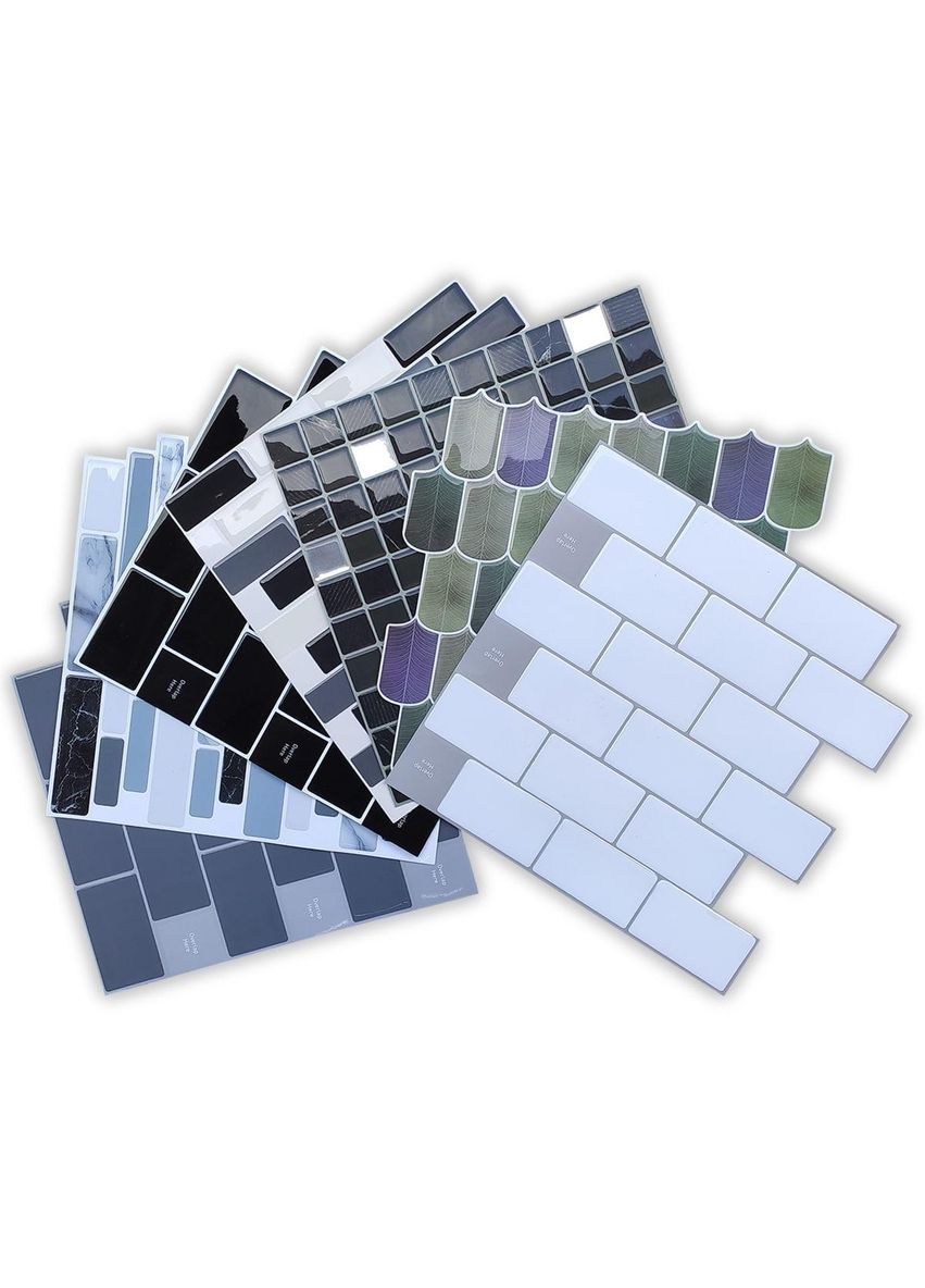 Самоклеюча поліуретанова плитка Біла 305х305х1мм (D) Sticker Wall (307499992)