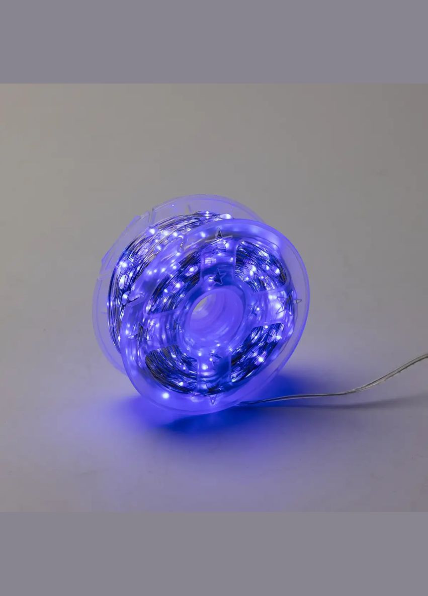 Гірлянда Роса нитка 1000 LED довжина 100 м від мережі, синій Lucky Day Shop (312551251)