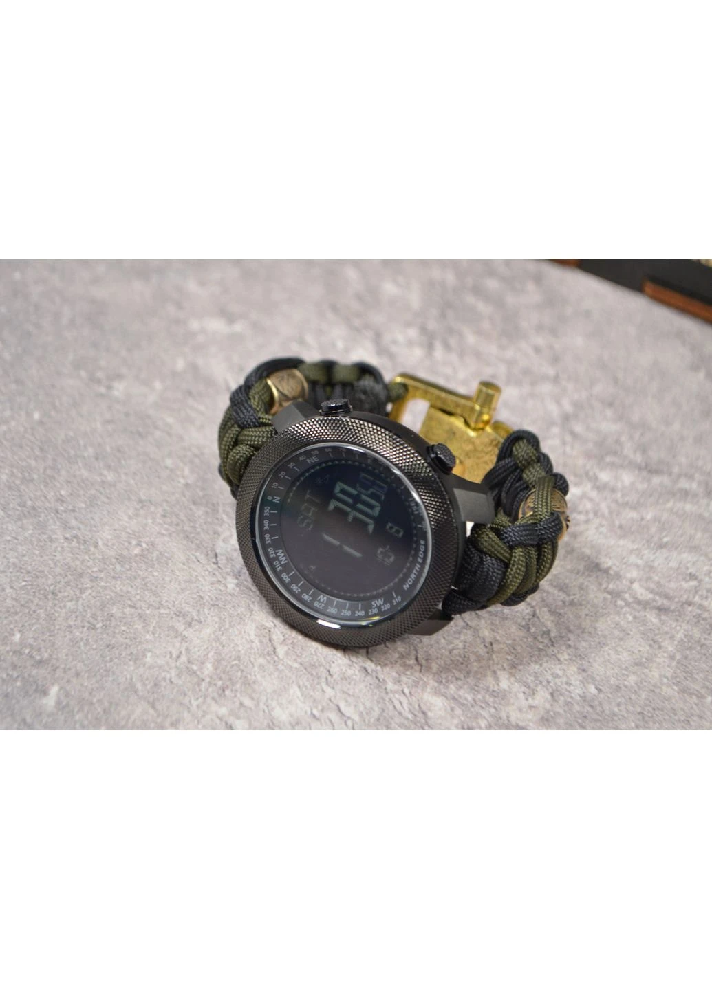 Часы North Edge Apache браслет с рунами застежка Казак плетеный паракорд No Brand (389915056)