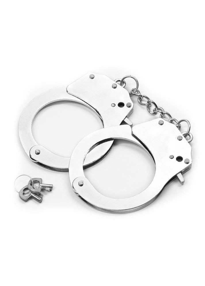 Наручники металлические для БДСМ и ролевых игр Fetish Pleasure Metal Handcuffs Lovetoy (363041433)