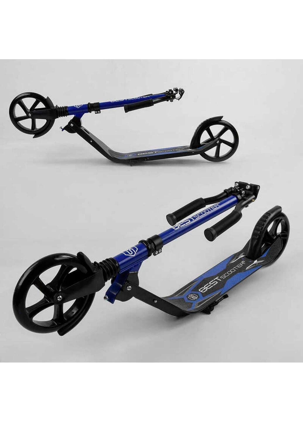 Самокат двоколісний 60х13х100 см Best Scooter (289366488)