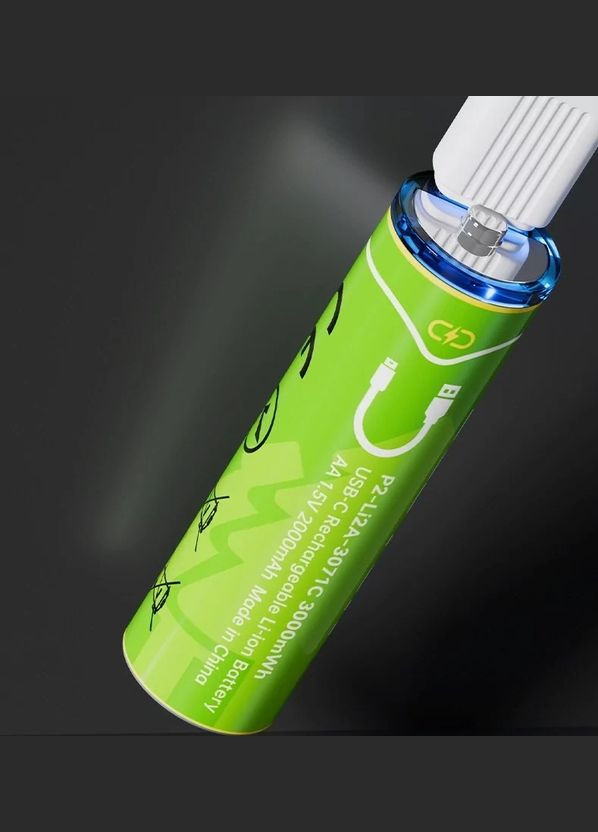 Літій-іонний акумулятор типу АА потужністю 1.5v 3000МВтч (5024639) Beston (347581270)