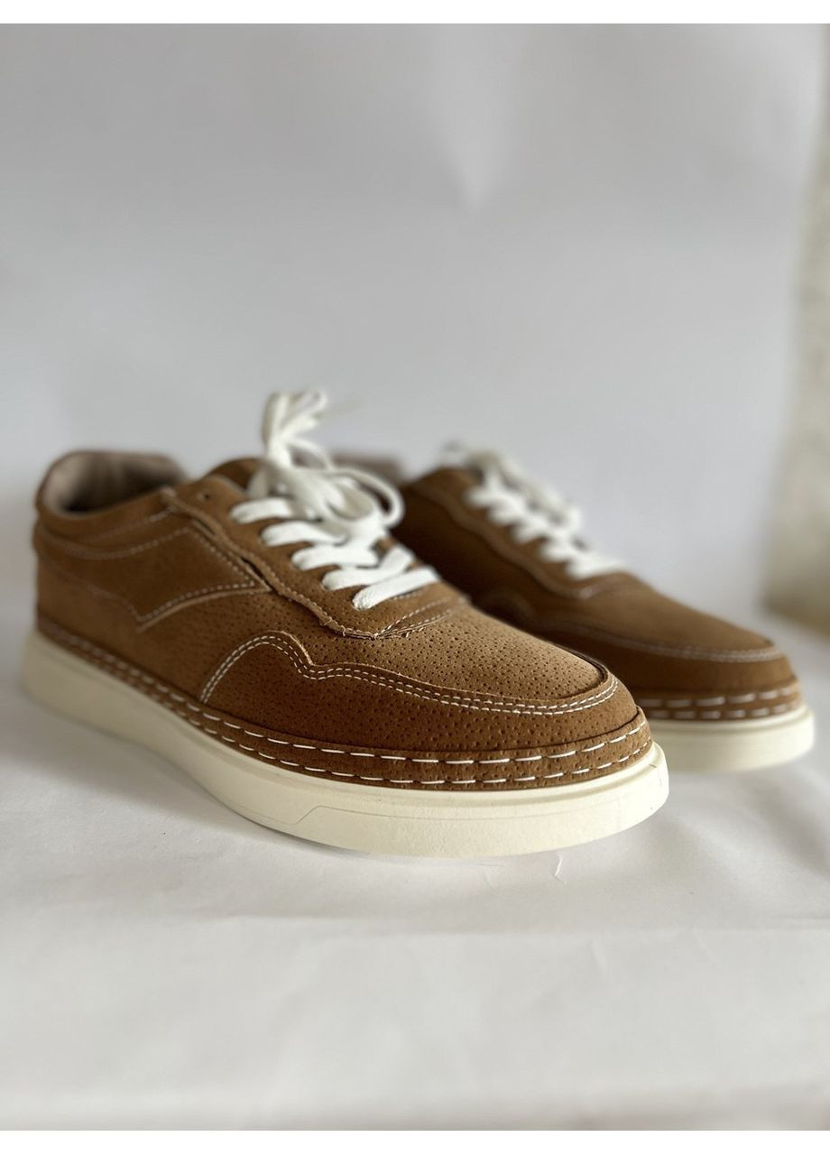 Коричневі Осінні кросівки чоловічі демісезон No Brand