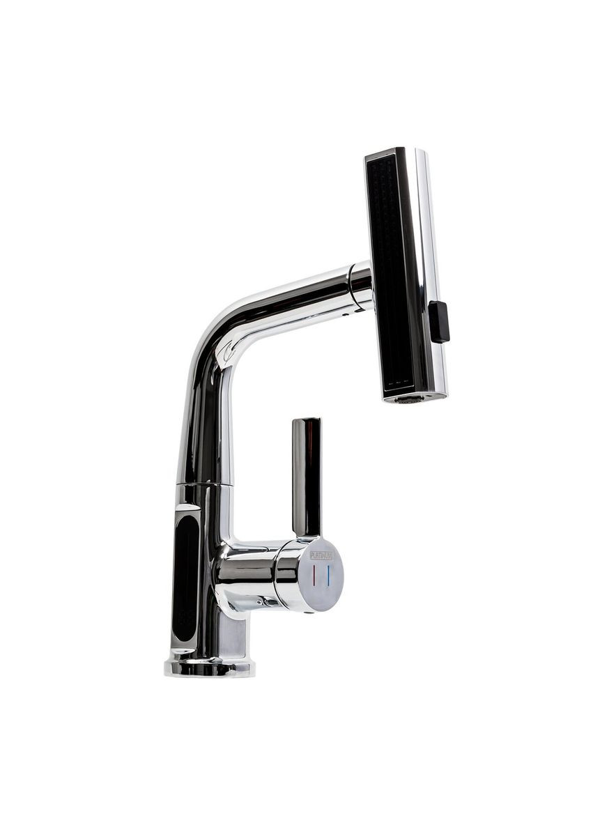 Смеситель для умывальника с индикатором A240 Platinum (336938296)