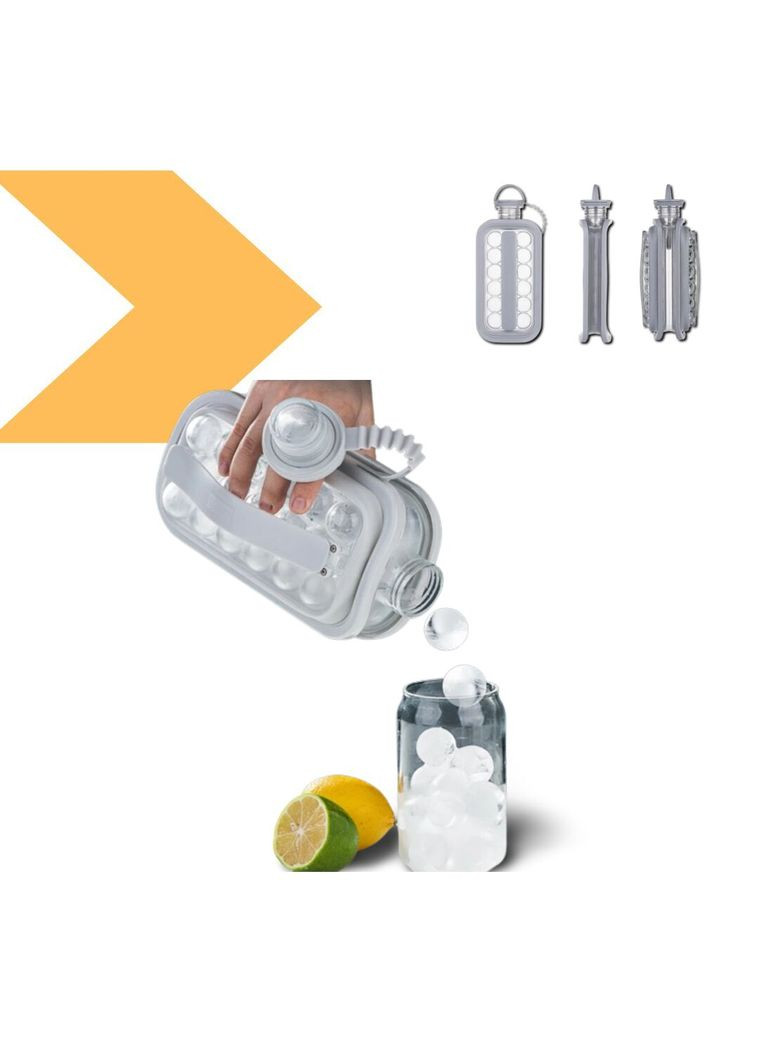 Силиконовая форма для шариков льда с крышкой складная, силиконовая (43998-_205) XPRO (297743299)