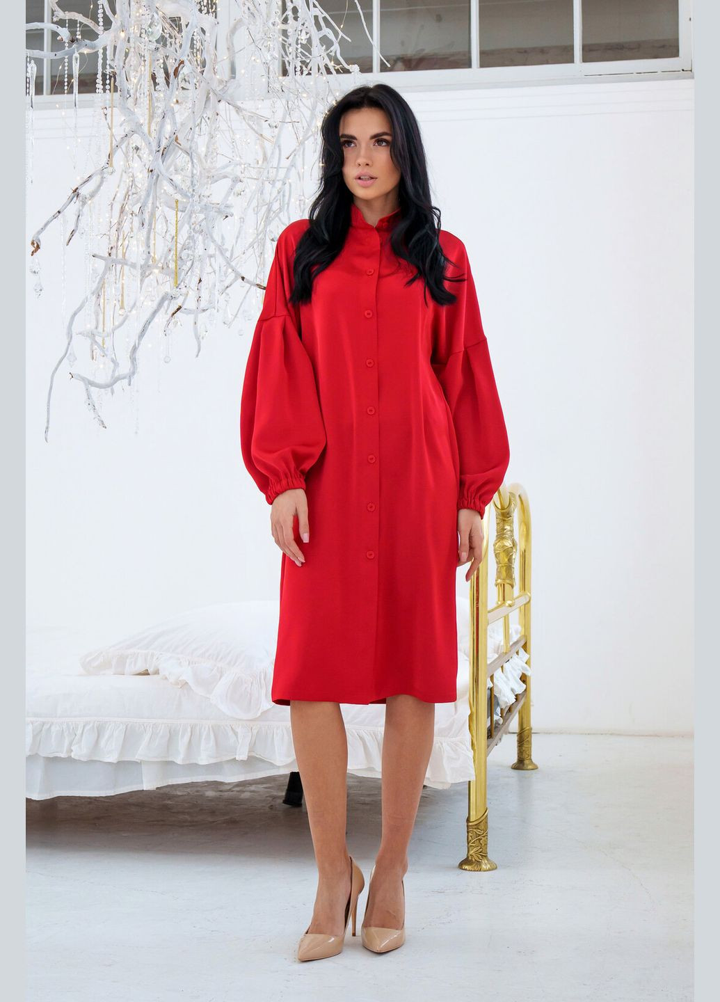 Красное деловое, кэжуал, праздничный платье ри мары тиана су 1923 RiMari