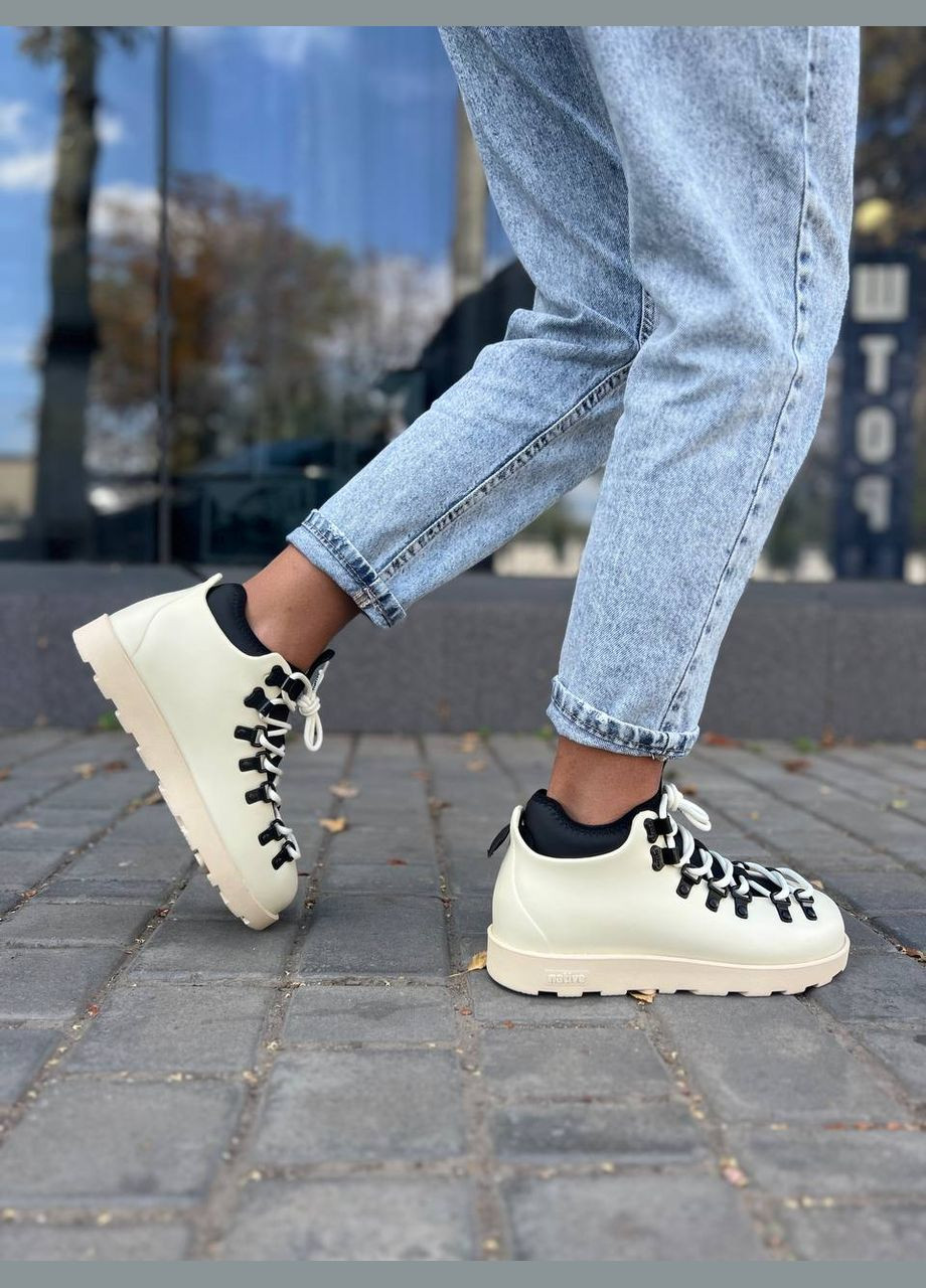 Кросівки зимові жіночі Native Fitzsimmons citylite 2020 winter milk white | Нейтівс Фітзімонс сітілайт білі No Brand білі зими (309006133)