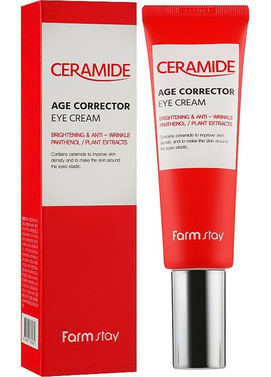 Крем з керамідами для шкіри навколо очей Ceramide Age Corrector Eye Cream 50ml (871155-2089) FarmStay (368605513)