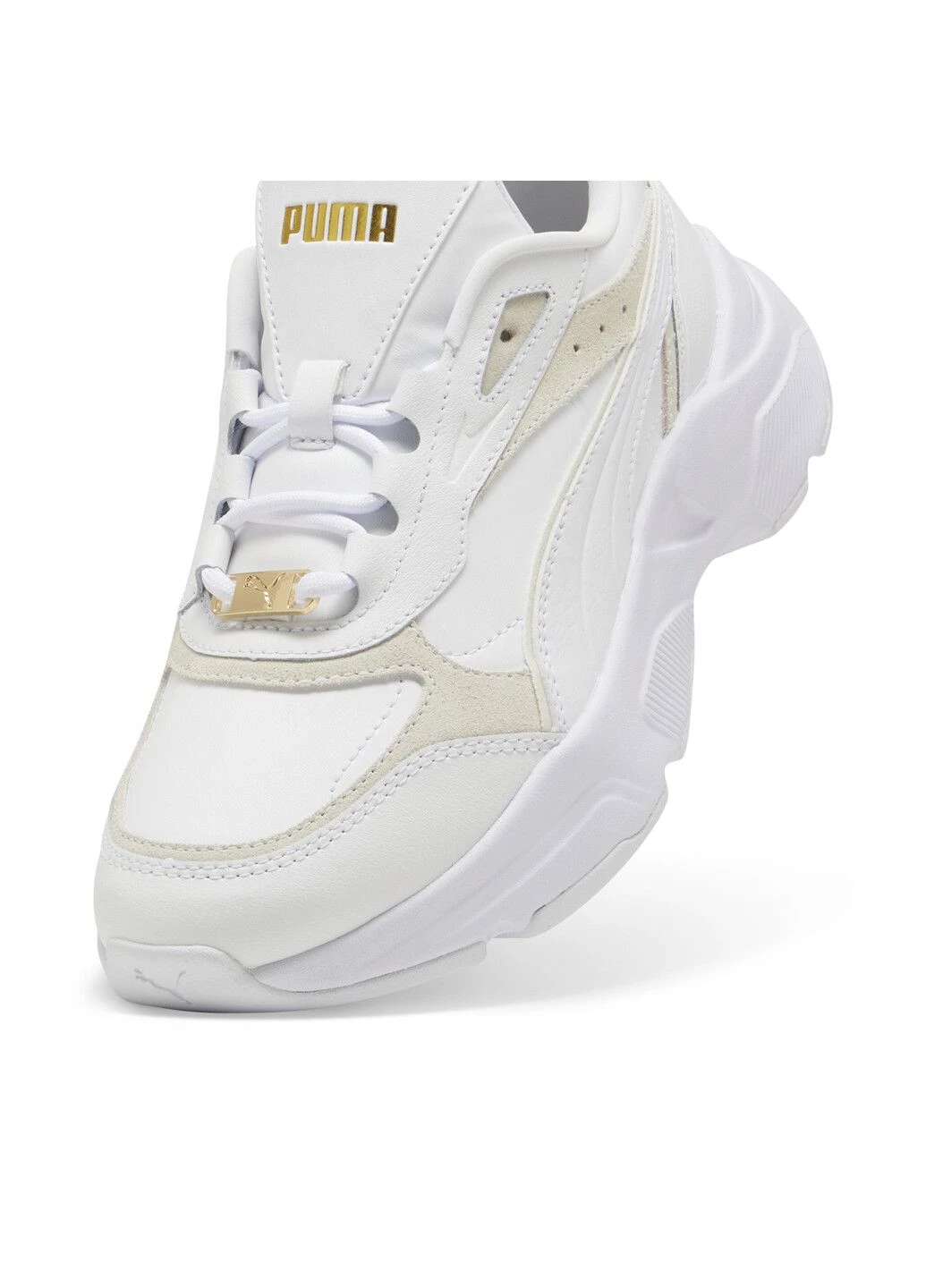 Кроссовки Cassia Lux Sneakers Unisex Puma белые всесезоны (316712755)