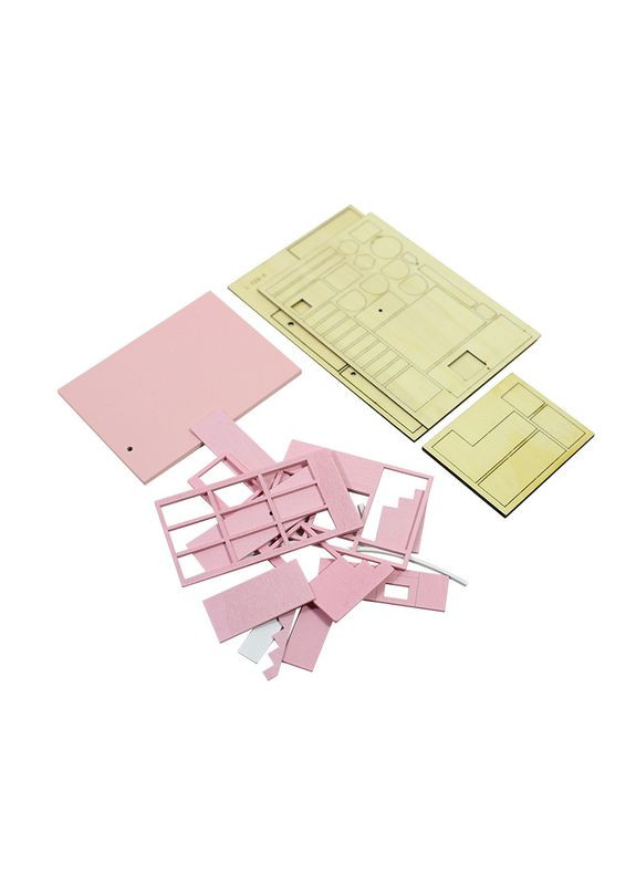 3D Румбокс ляльковий будинок DIY L-026-BC Dream Angels дитячий конструктор 10 шт. Cute Room (352012229)