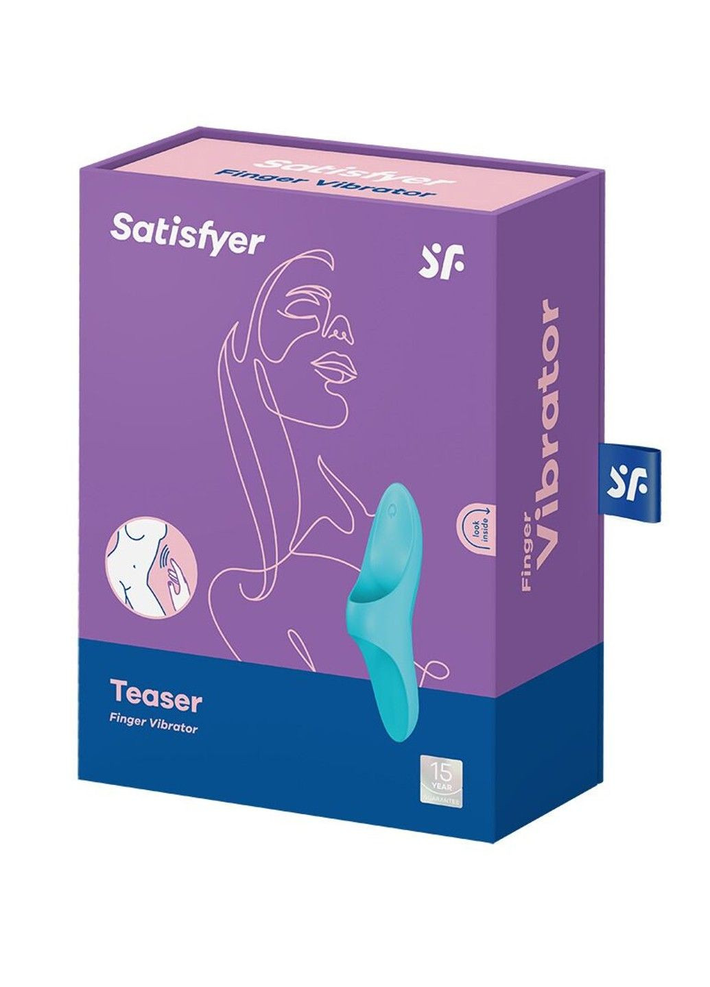 Вибратор на палец Teaser Light Blue Satisfyer (316231816)