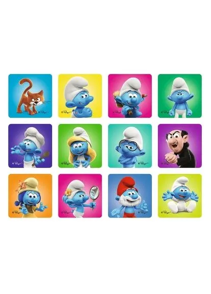 Пазл The Smurfs Смурфикам весело 2 в 1+memos (5900511936568) Trefl The Smurfs Смурфикам весело 2 in 1+memos (380962037)