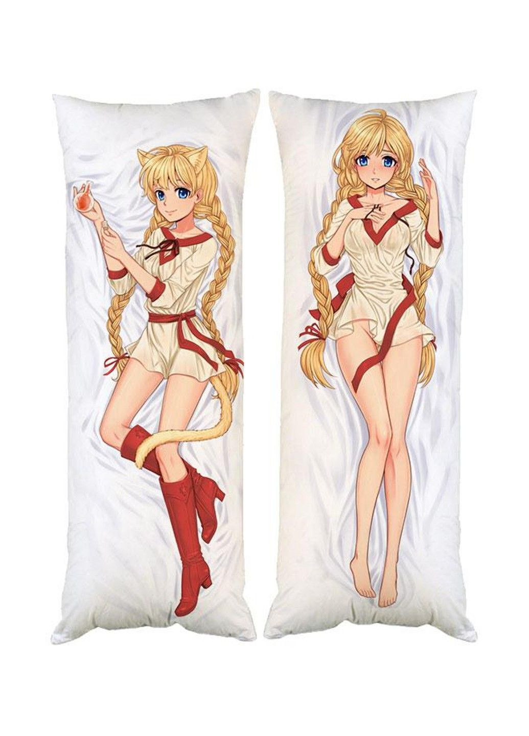 Подушка дакімакура Нескінченне літо Славія декоративна ростова подушка для обіймання двостороння No Brand (329432175)