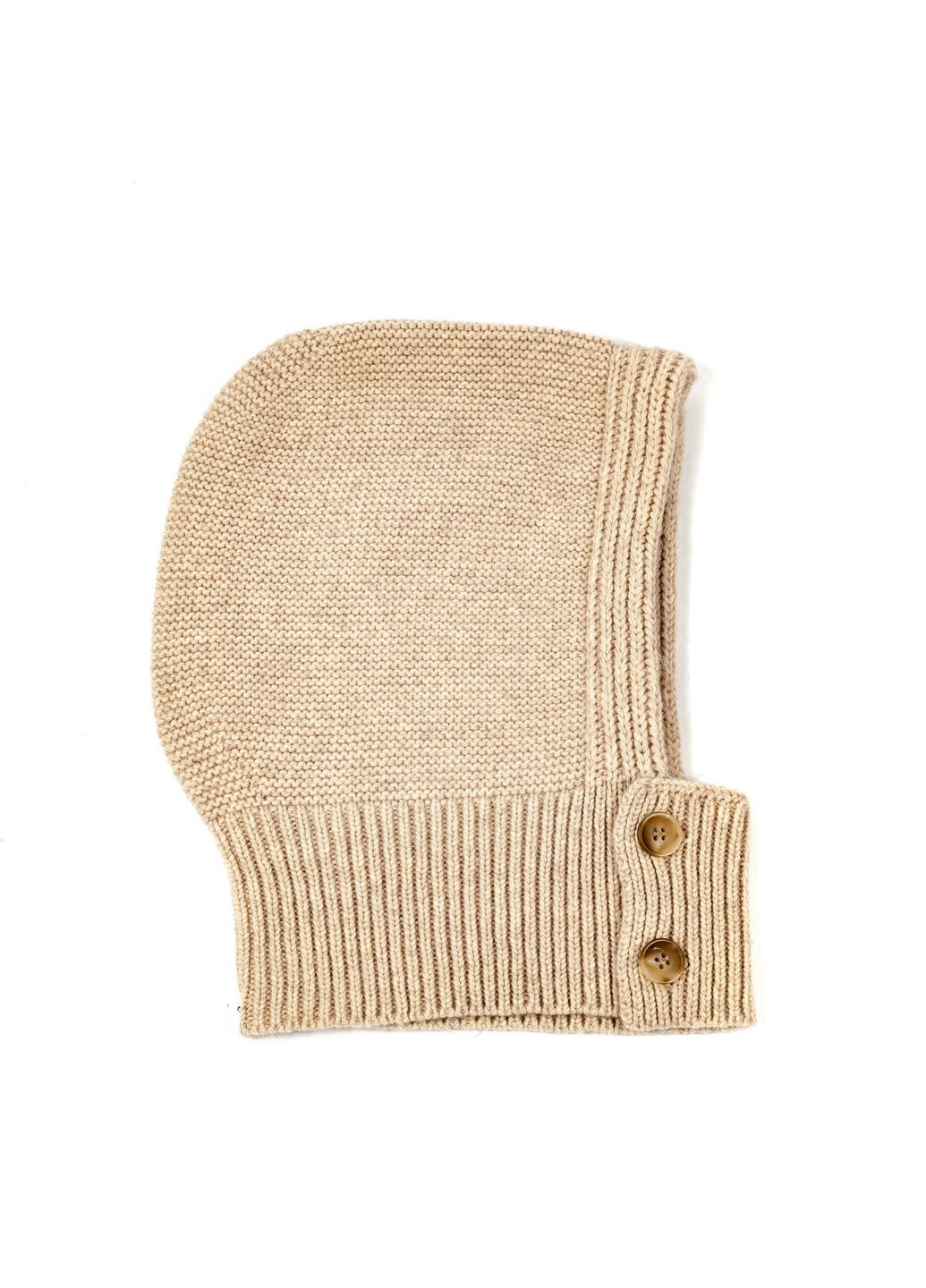 Капор жіночий вовна бежевий ЖДАНА LuckyLOOK 580-985 (322789673)