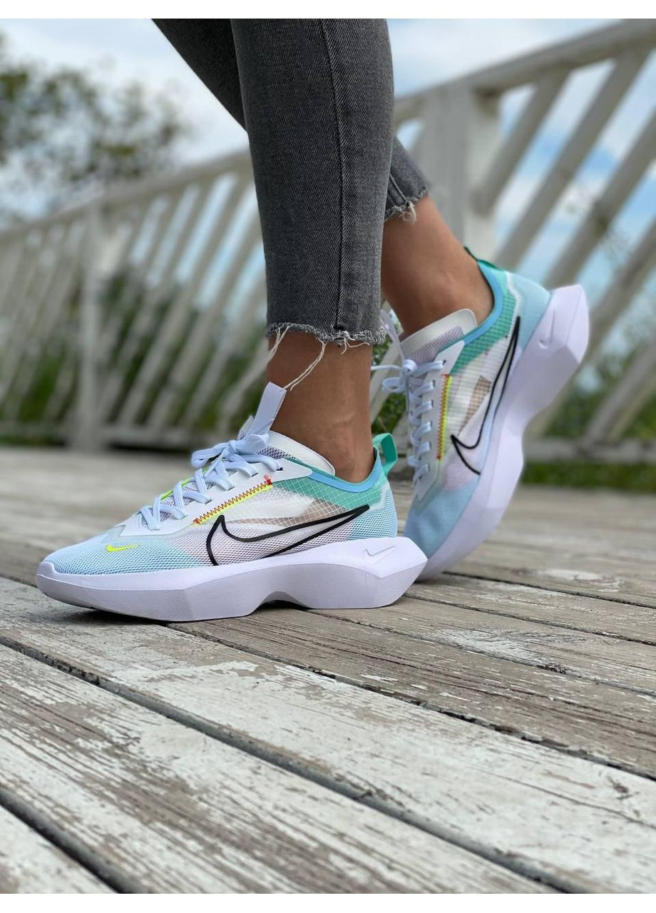 КРОСІВКИ ЖІНОЧІ NIKE VISTA LITE WHITE BLUE НАЙК ВІСТА ЛАЙТ No Brand блакитні демісезони (368884497)