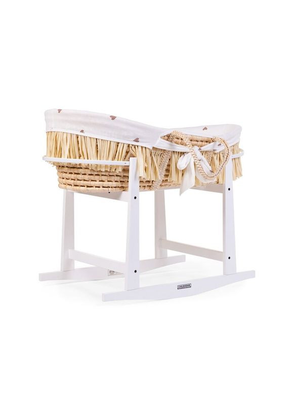 Підставка-гойдалка для колиски з кукурудзяного волокна, білий () Childhome RSMBWH2 (331789935)