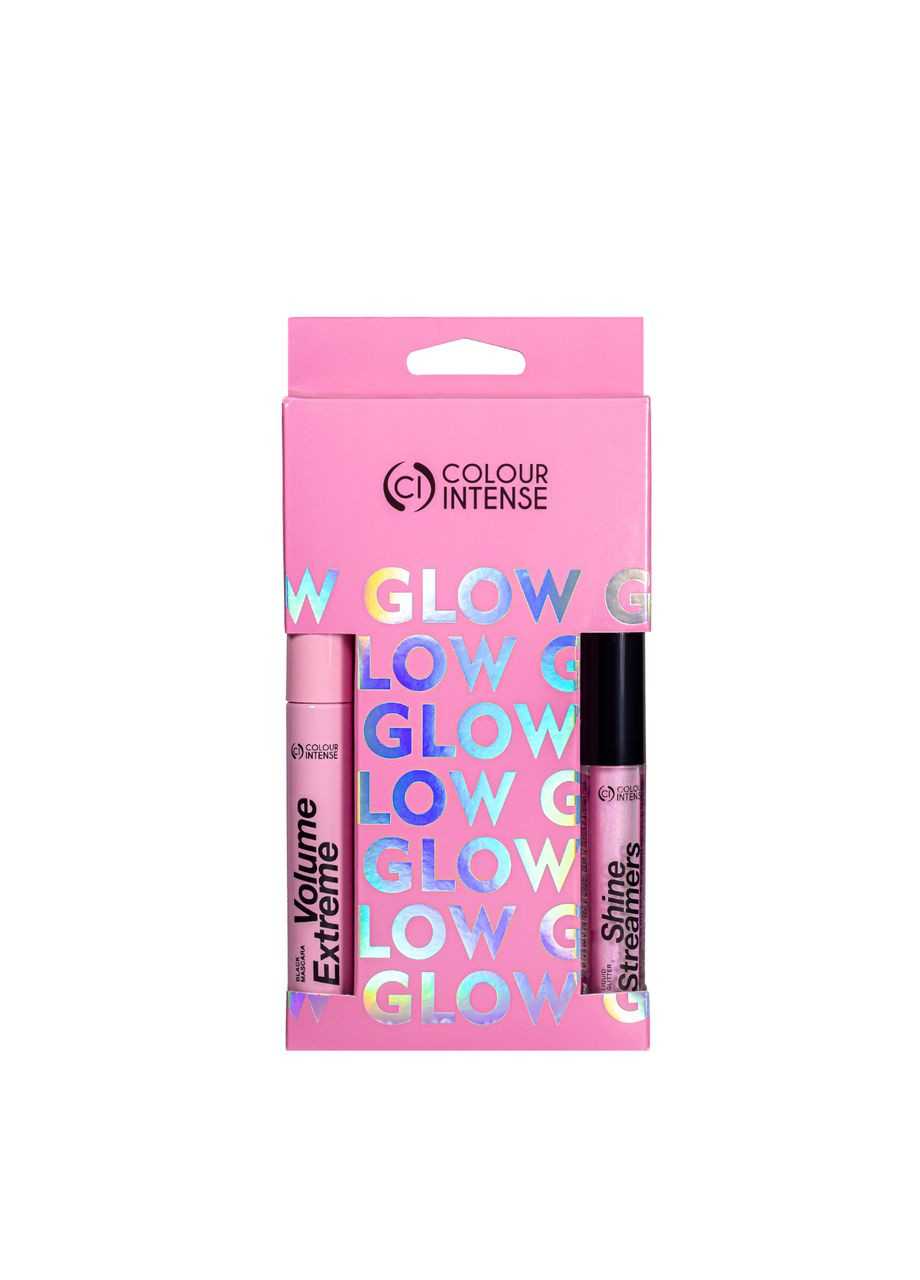 Набір косметики для макіяжу Glow Set туш для вій та глітер Colour Intense (367985443)
