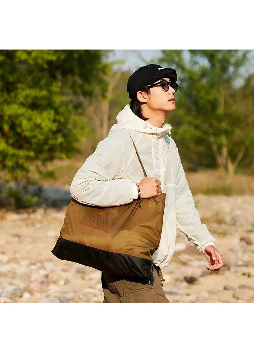 Сумка-шоппер Naturehike CNH22BB004 (Коричневий) No Brand (332634862)