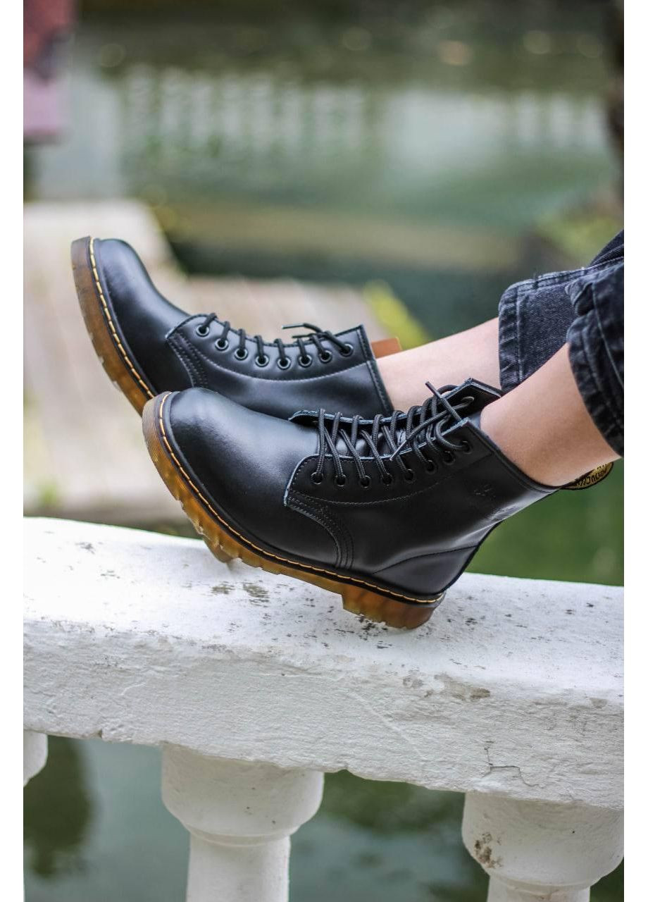 Черевики жіночі та чоловічі Dr. Martens 1460 Black 11822006 Доктор Мартінс No Brand (369384065)
