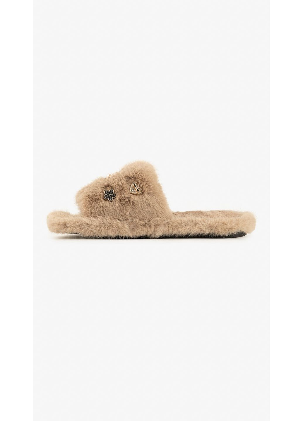 Темно-бежевые тапочки для девочки 1552 темно-бежевый shop (2000999326455) Scarrhett