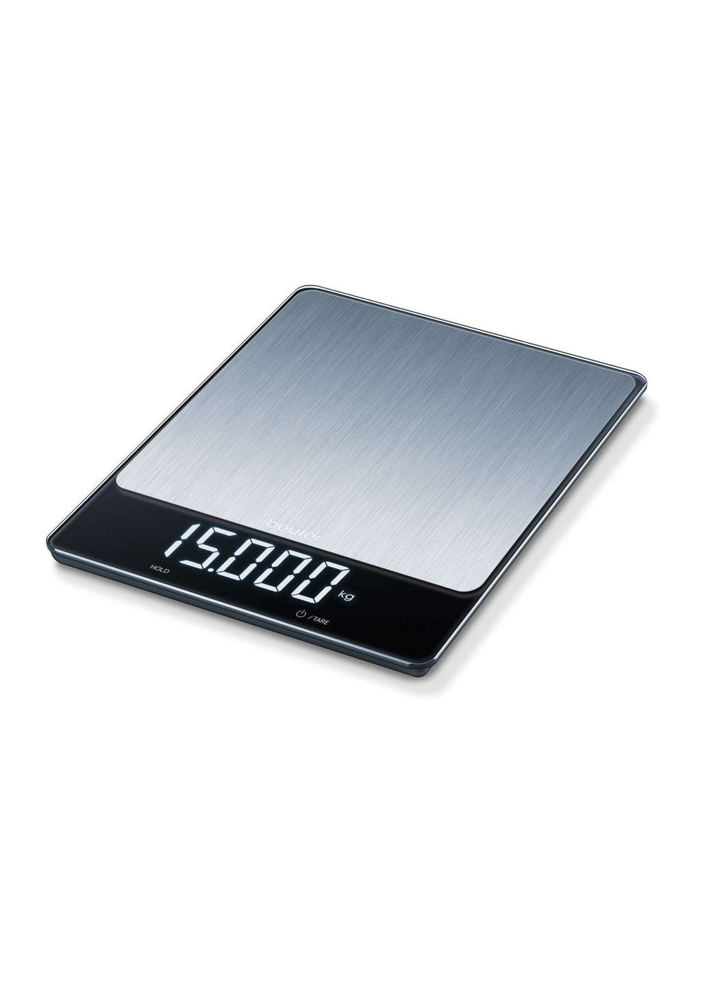 Весы кухонные Stainless Steel KS 34 XL 15 кг серебристые Beurer (365680404)