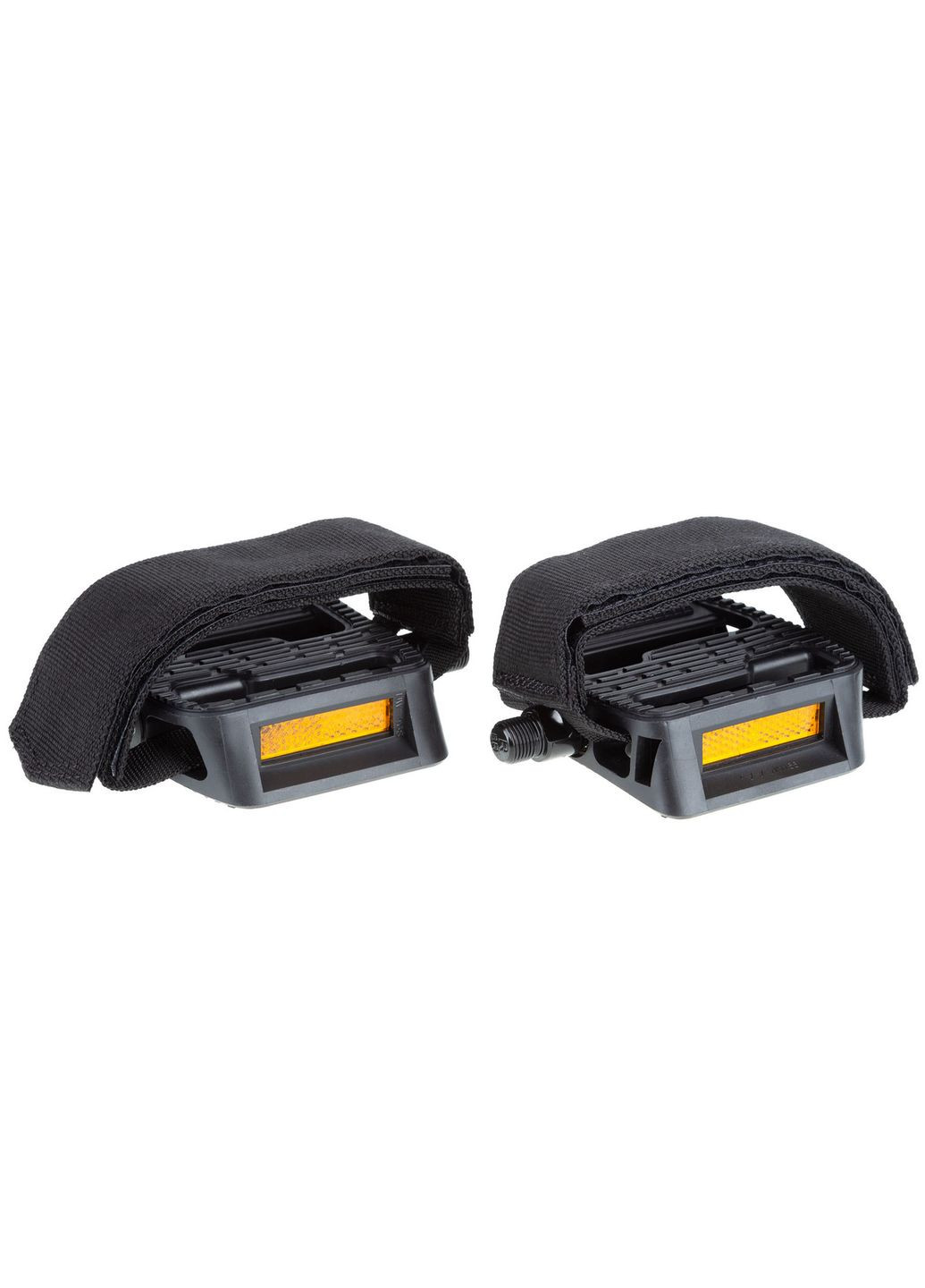 Педалі Fixie (з ремінцями), пластик, (111x97,5) кульки, чорний (polybag) Onride (368864091)