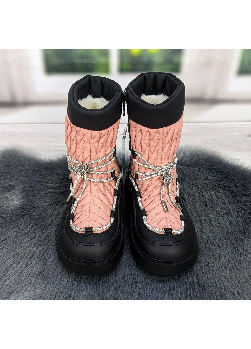 Зимние сапоги дутики детские зимние для девочки Paliament