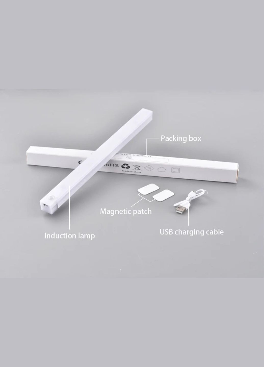 LED светильник с датчиком движения и датчиком день/ночь 20 см China (345751212)