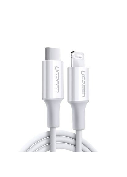 Кабель USB 2.0 Type-C M-Lightning M, 2 м, 3A, Nickel Plating ABS Shell, US171 Ugreen (370622567)