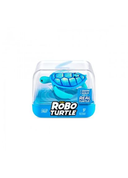 Интерактивная игрушка Robo Alive – Робочерепаха (голубая) Pets & Robo Alive (290110759)