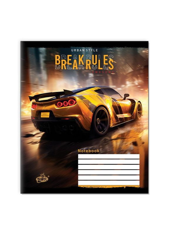 Зошит 18 арк. лінія " "/ Життя без правил Бріск (342417262)