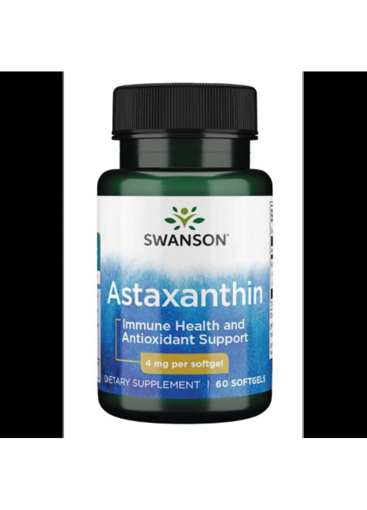 Astaxanthin 4mg - 60caps Swanson (369399483)