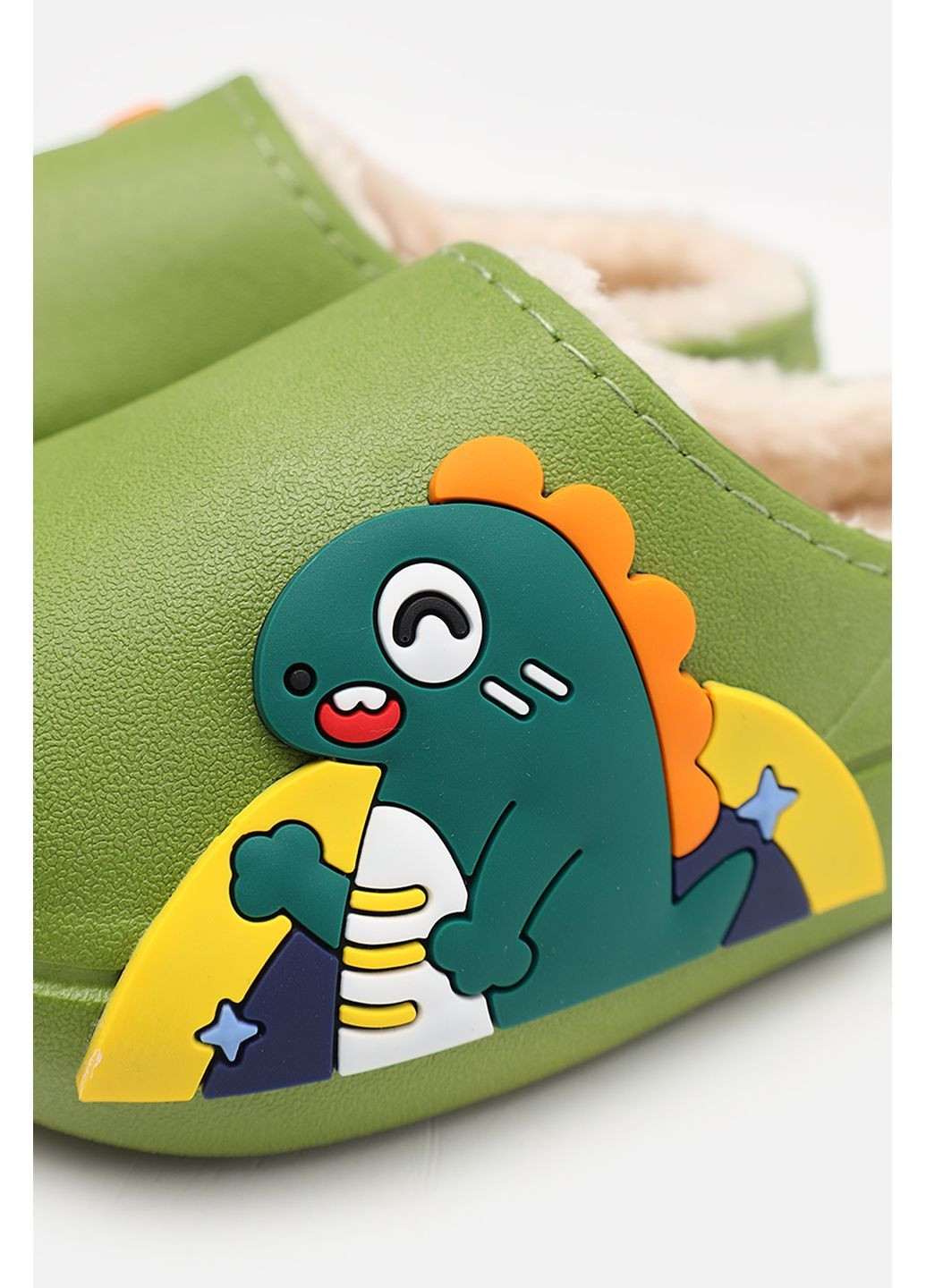 Крокси для хлопчика колір зелений ЦБ-00279587 Yuki (366265377)