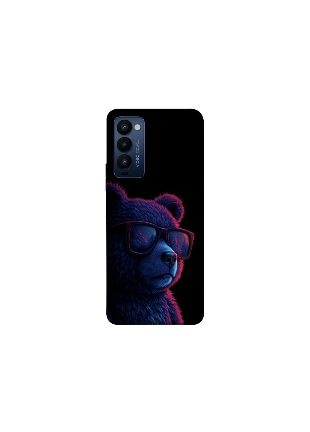 Чехол на TECNO Camon 18 Cool Bear Frontalka (376589441)