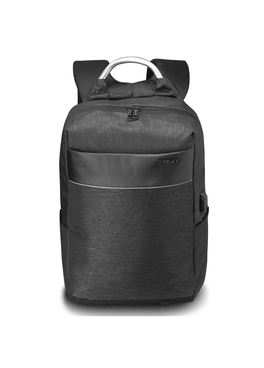 Рюкзак міський USB 21 Black (P8252-0) Semi Line (363044430)