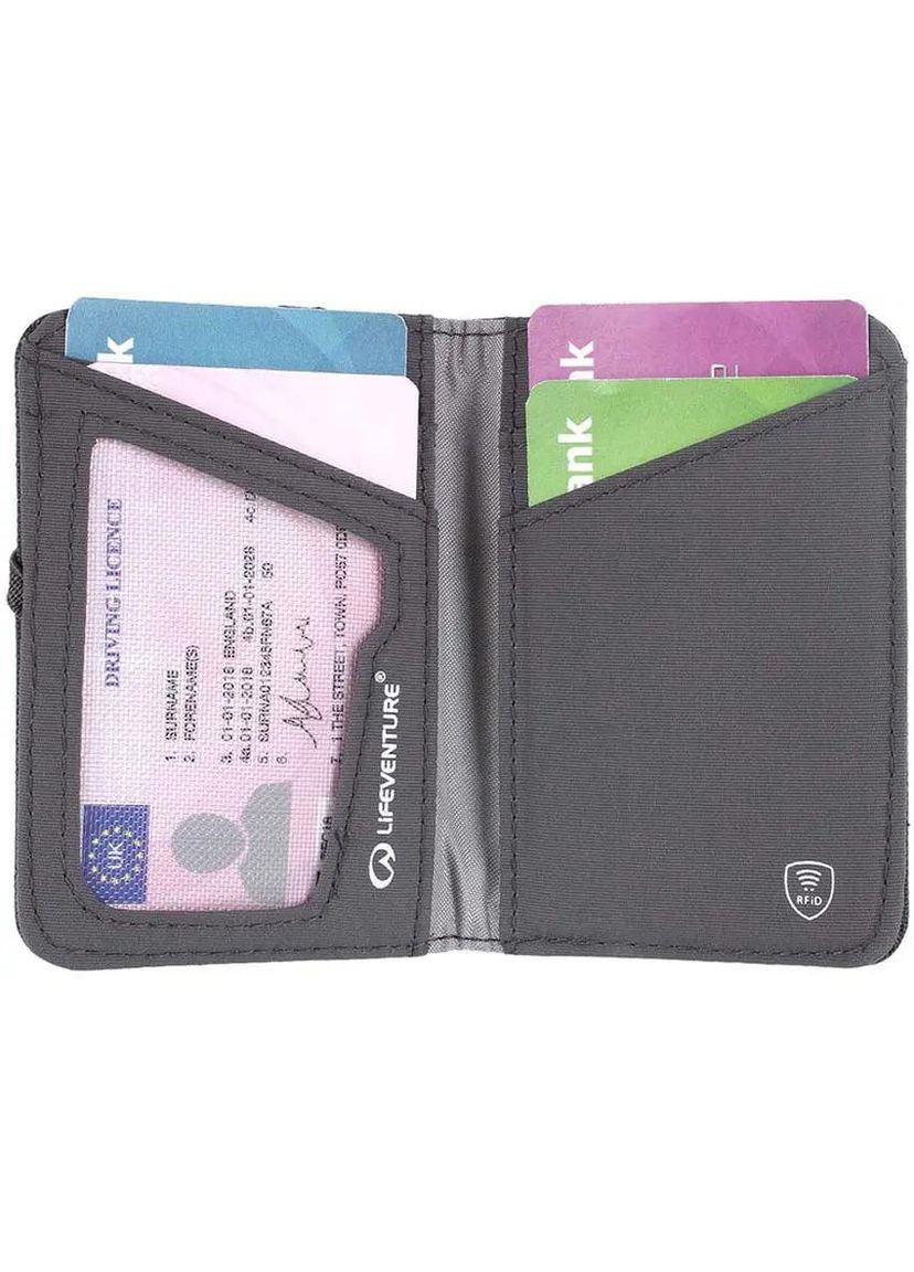 Кошелек Recycled RFID Card Wallet Olive Lifeventure (316439076)